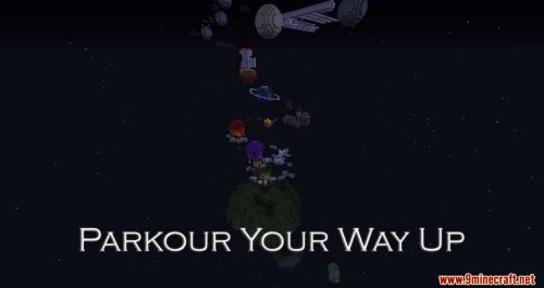 Parkour Your Way Up Map (1.20.4, 1.19.4) for Minecraft Thumbnail