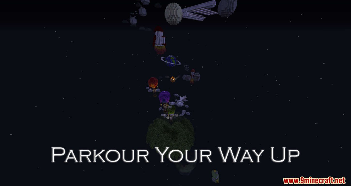 Parkour Your Way Up Map (1.20.4, 1.19.4) for Minecraft 1