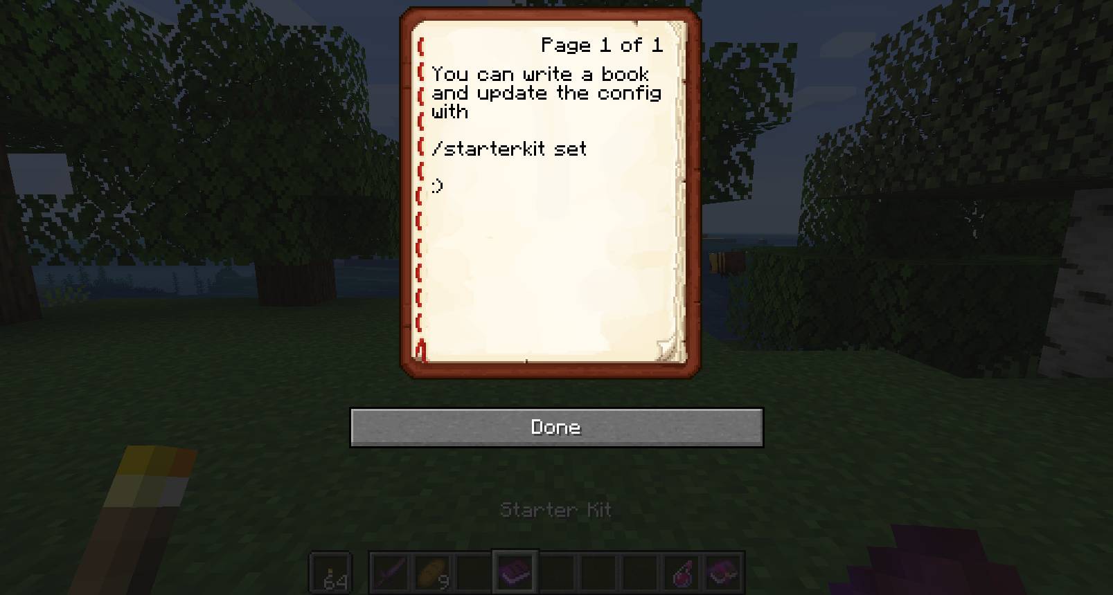 Starter Kit Mod (1.20.4, 1.19.4) - More Starting Items 4