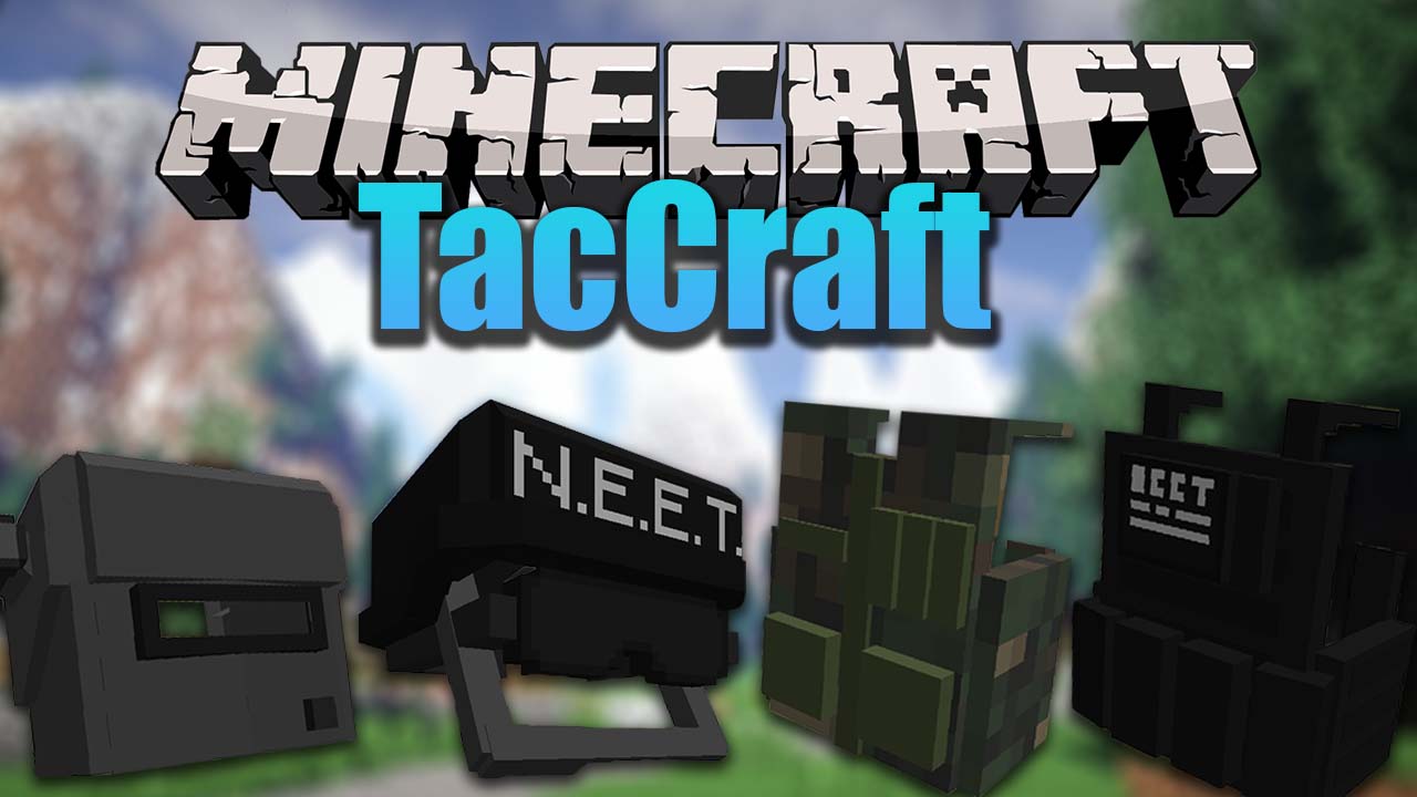 TacCraft Mod 1.12.2 (Tactical Equipment) 1