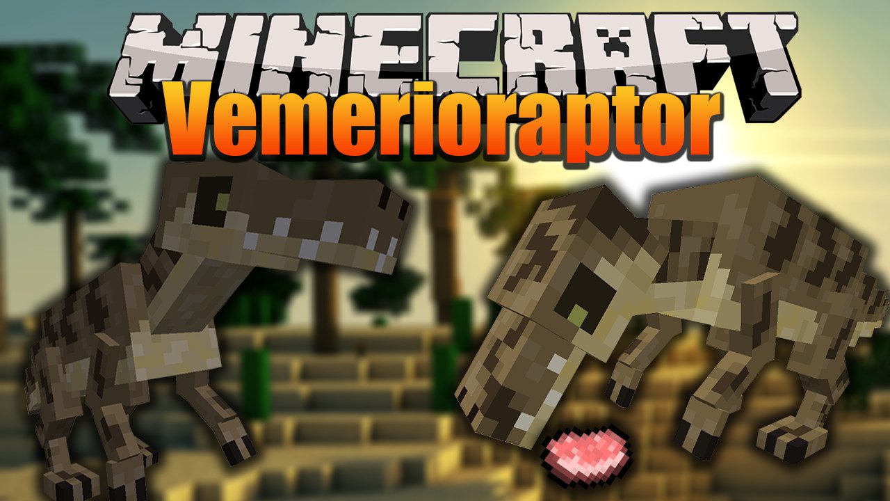 Vemerioraptor Mod 1.16.5 (Raptors) 1