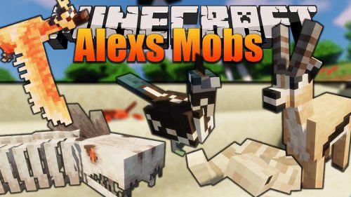 Alex’s Mob Mod (1.20.1, 1.19.4) – Animal Kingdom, Animation Thumbnail