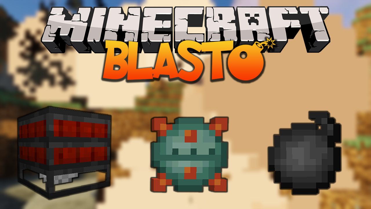 Blast Mod (1.20.1, 1.19.2) - Bomb, Explosion 1