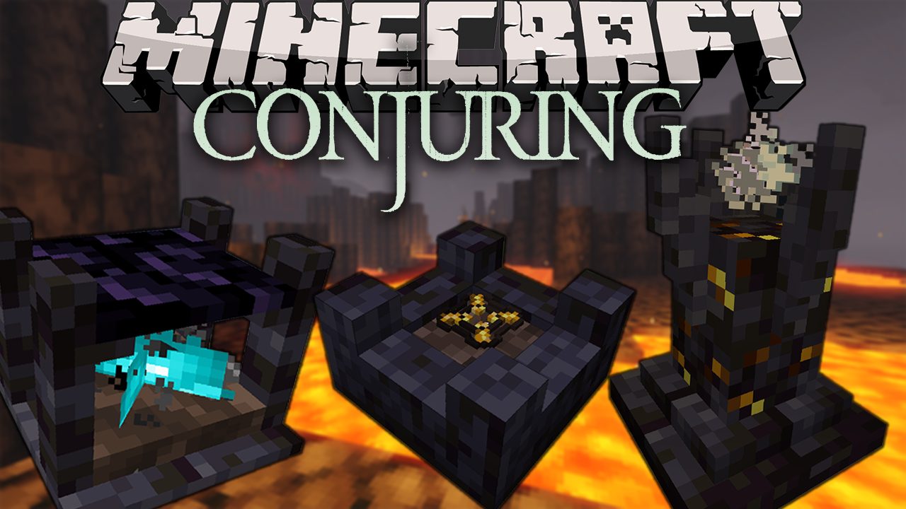 The Conjuring Mod (1.20.4, 1.19.4) - Mob Spawner, Rituals 1