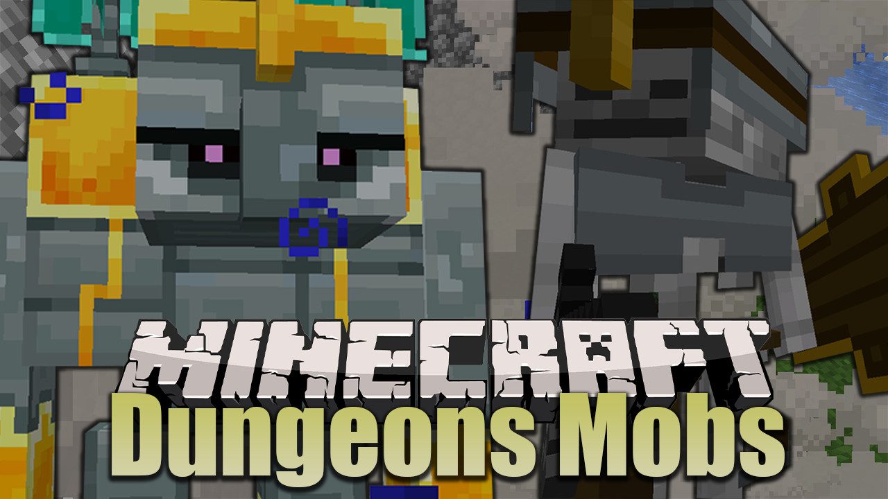 Dungeons Mobs Mod (1.19.2, 1.18.2) - Inspired Entities 1