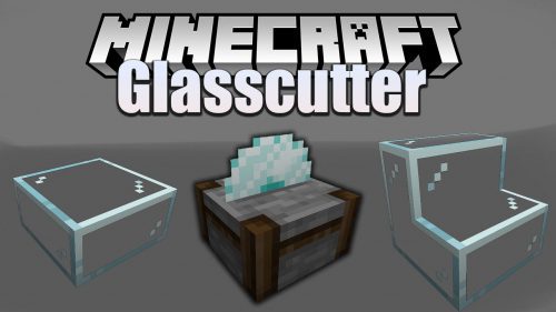 Glasscutter Mod 1.15.2 (Glass Stair, Glass Slab) Thumbnail