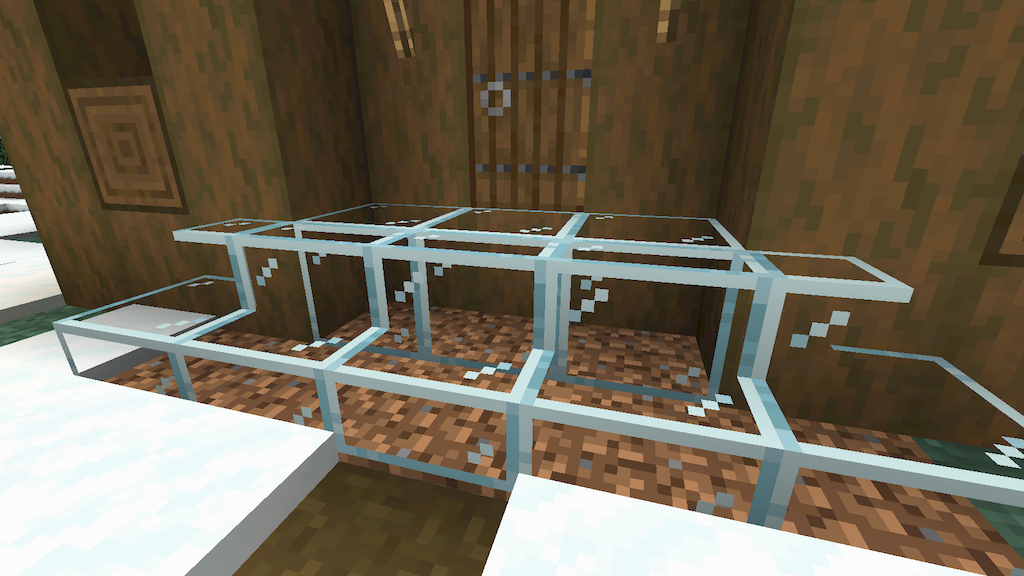 Glasscutter Mod 1.15.2 (Glass Stair, Glass Slab) 6