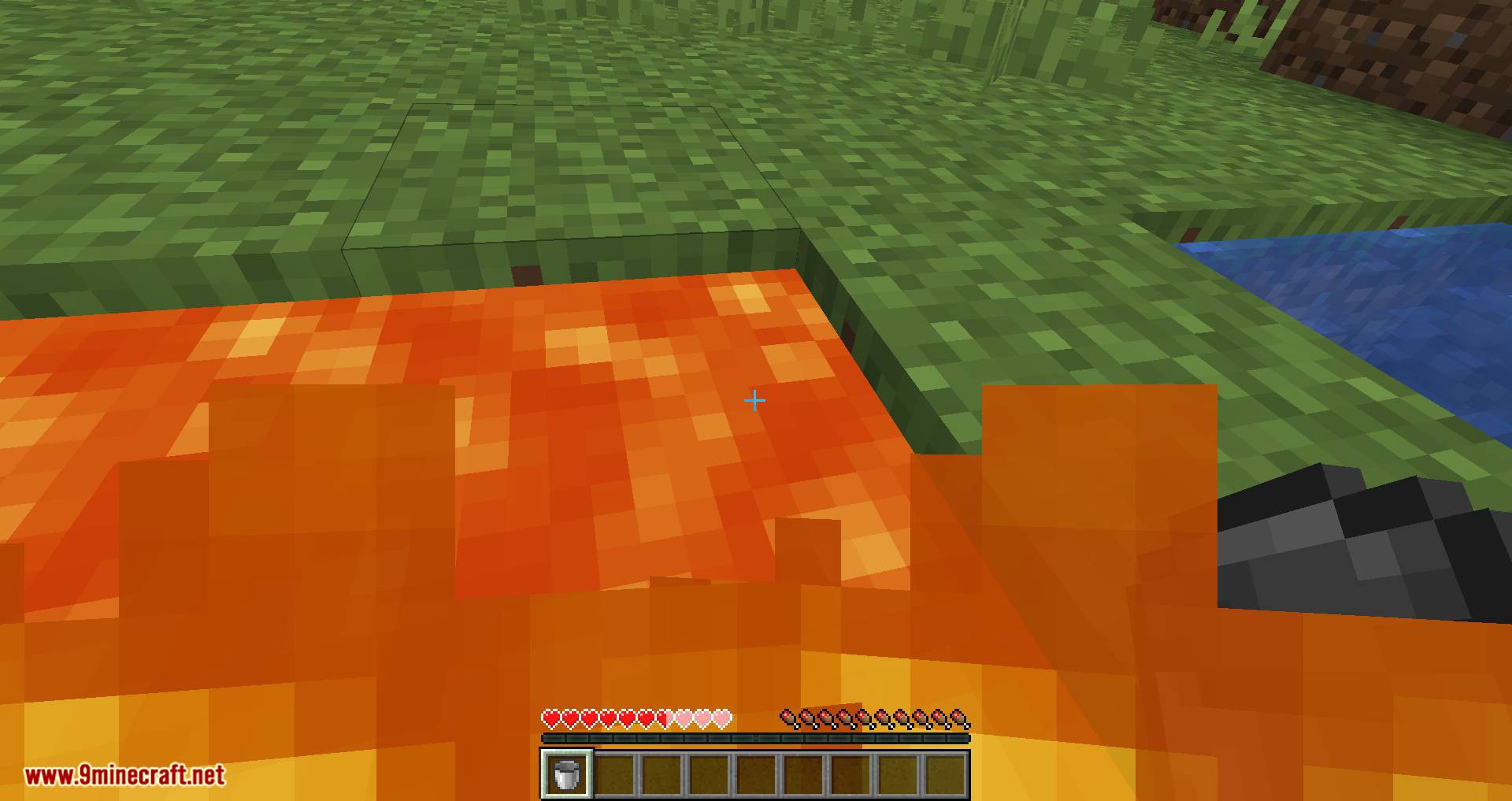 Hot or Not Mod (1.17.1, 1.16.5) - Lava Bucket Burn Your Hand 3