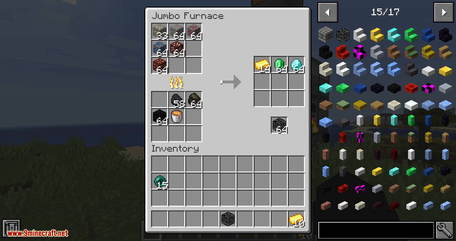 Jumbo Furnace Mod (1.20.1, 1.19.2) - Jumbo Mumbo 22