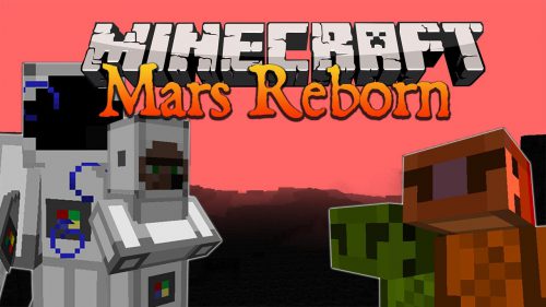 Mars Reborn Mod 1.16.5, 1.15.2 (Mars Dimension, Villagers) Thumbnail