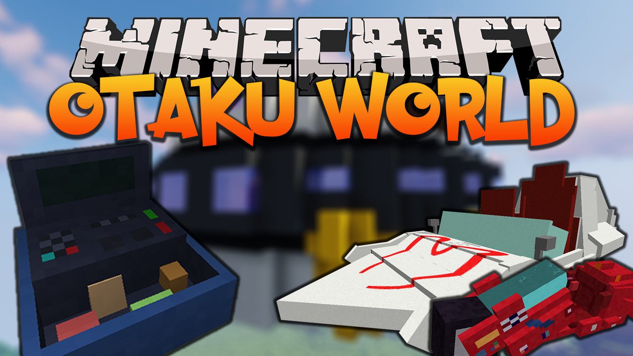 Otaku World Mod (1.19.2, 1.18.2) - Anime Vehicles, Entities, Weapons 1