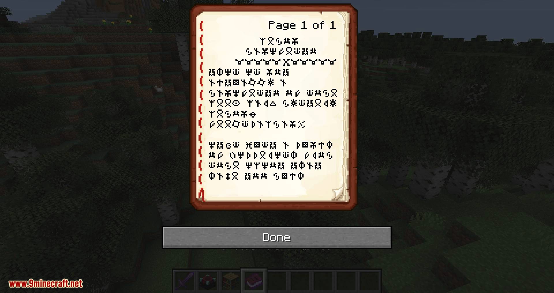 Runelic Mod (1.20.4, 1.19.4) - Runic Font 9