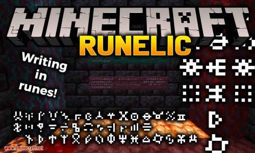 Runelic Mod (1.20.4, 1.19.4) – Runic Font Thumbnail
