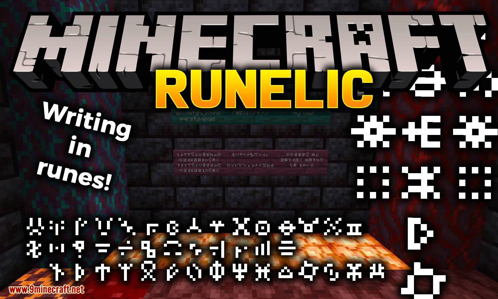 Runelic Mod (1.20.4, 1.19.4) - Runic Font 1