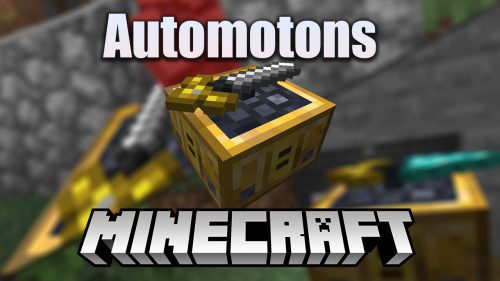 Automotons Mod 1.16.4 (Automation, Robot) Thumbnail