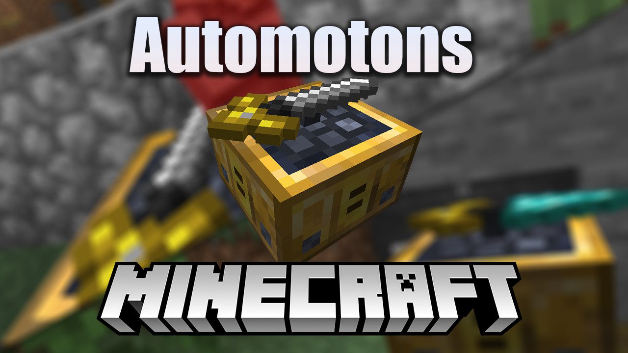 Automotons Mod 1.16.4 (Automation, Robot) 1