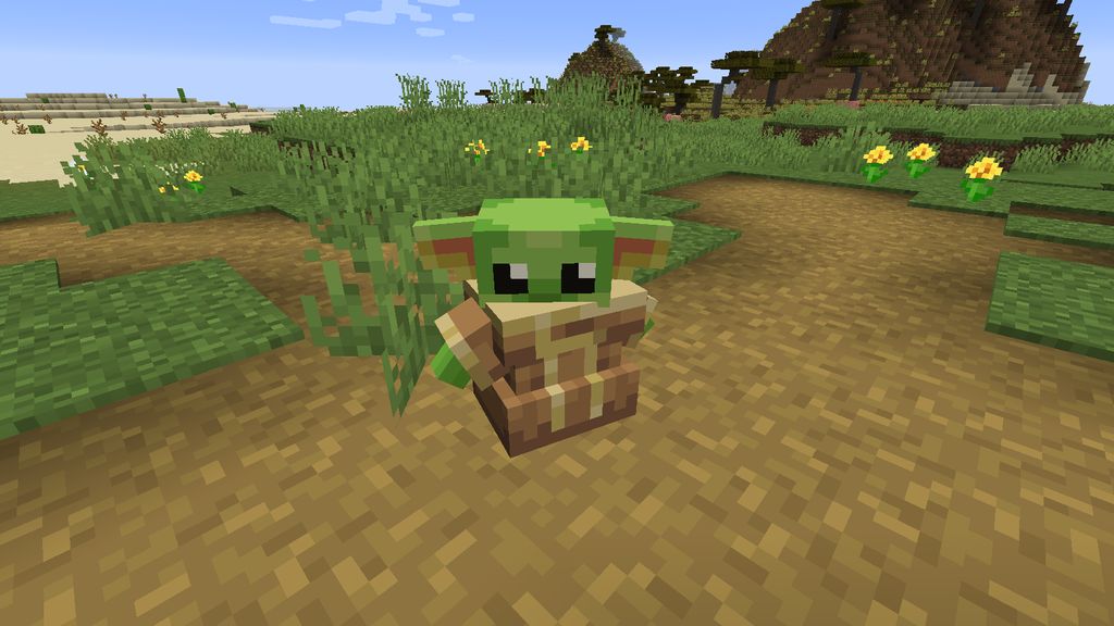 Baby Yoda Mod 1.15.2 (Companion, Star Wars) 2