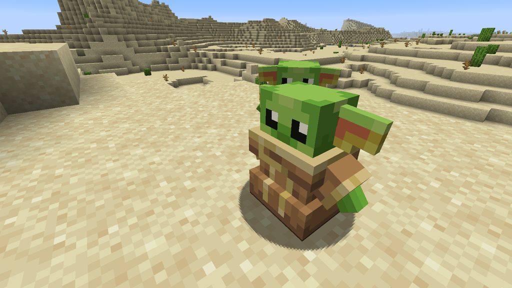 Baby Yoda Mod 1.15.2 (Companion, Star Wars) 4