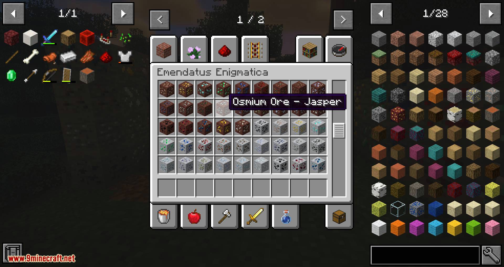 Emendatus Enigmatica Mod (1.19.2, 1.16.5) - Unify Materials 12