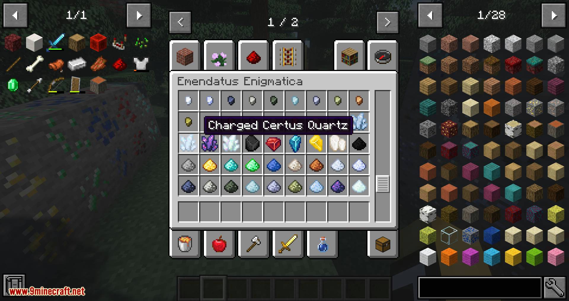 Emendatus Enigmatica Mod (1.19.2, 1.16.5) - Unify Materials 16