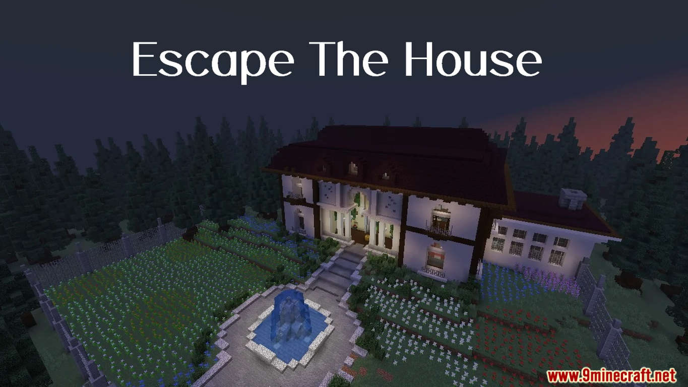 Escape the House Map 1.16.5 for Minecraft 1