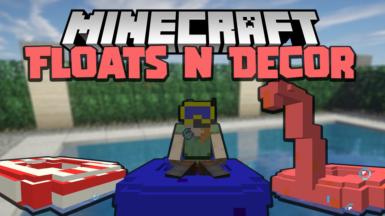 Floats n Decor Mod 1.16.5 (Pool, Floats) 1