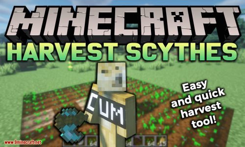 Harvest Scythes Mod (1.20.1, 1.19.4) – Easy & Quick Harvest Thumbnail