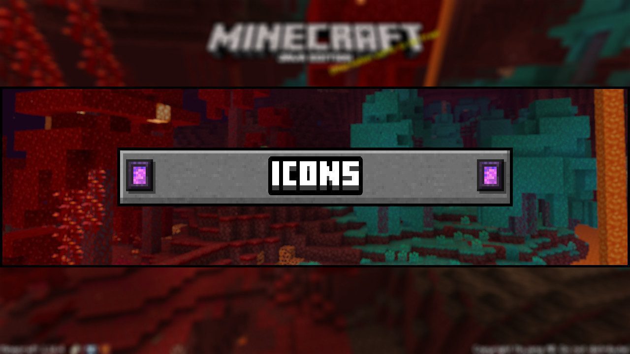 Icons Resource Pack (1.20.2, 1.19.4) - Texture Pack 1