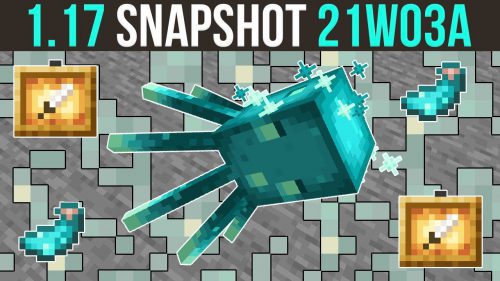 Minecraft 1.17 Snapshot 21w03a (Glow Lichen, Glow Squid) Thumbnail