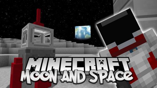 Moon and Space Mod (1.19.2, 1.18.2) – Dimension, Outer Space Thumbnail