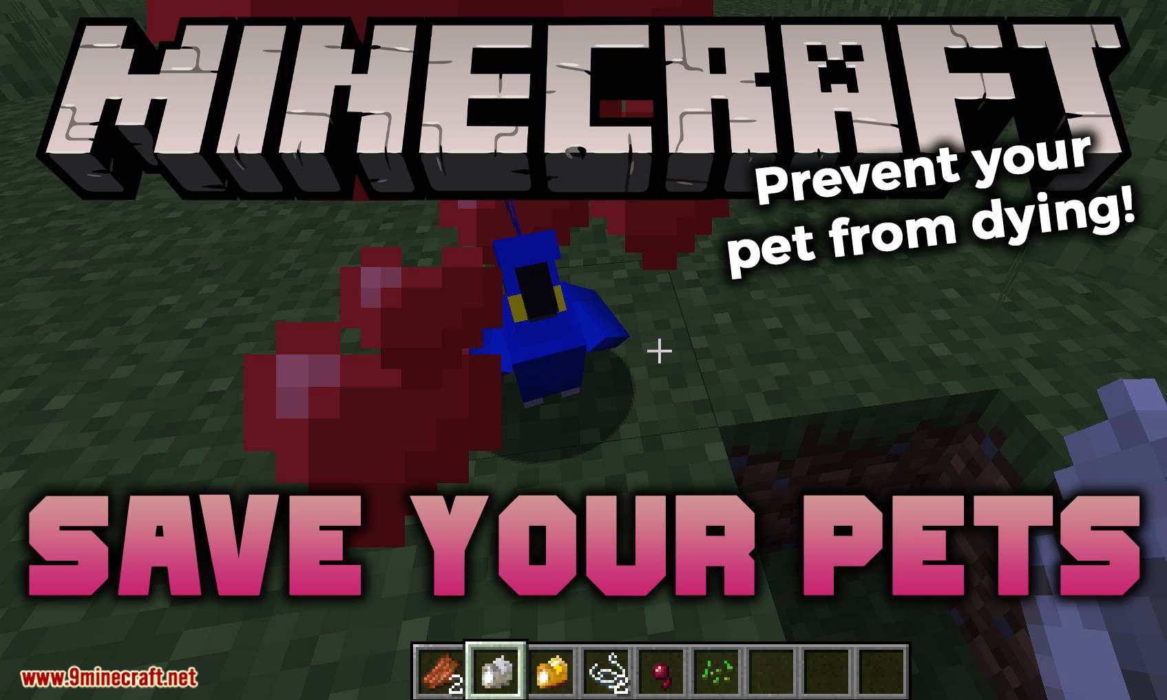 Save Your Pets Mod (1.20.4, 1.19.4) - Heal Wounded Pets 1