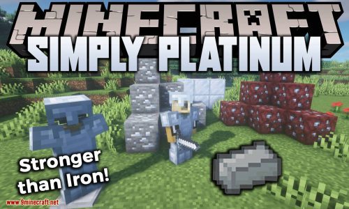 Simply Platinum Mod (1.18.2, 1.16.5) – Stronger than Iron Thumbnail