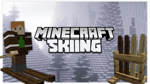 Skiing Mod (1.19.2, 1.18.2) – Sport, Ski, Snowboard Thumbnail