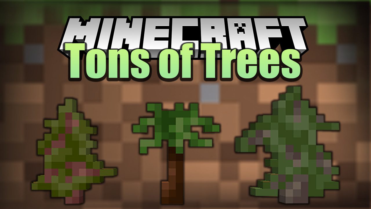 Tons of Trees Mod 1.15.2 (Variation of Trees) 1