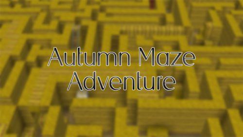 Autumn Maze Adventure Map (1.20.4, 1.19.4) for Minecraft Thumbnail