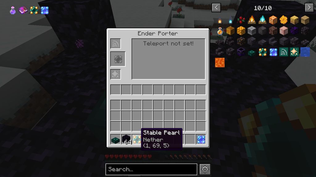 Enderporter Mod 1.16.5 (Travel, Dimensional Teleportation) 5