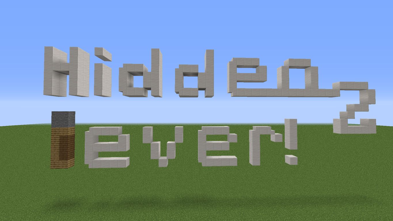 Hidden Lever! 2 Map 1.15.2 for Minecraft 1