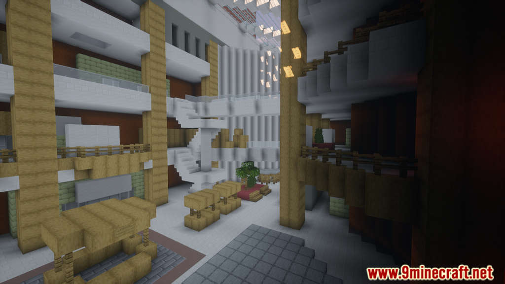 Left 4 Dead 2 Mall Atrium Map (1.20.4, 1.19.4) for Minecraft 10