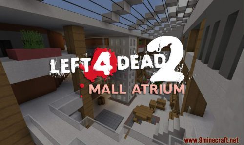 Left 4 Dead 2 Mall Atrium Map (1.20.4, 1.19.4) for Minecraft Thumbnail