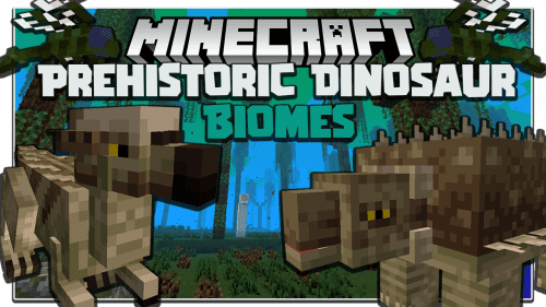 Prehistoric Dinosaur Biomes Mod (1.17.1, 1.16.5) – Dinosaurs, Dimension Thumbnail