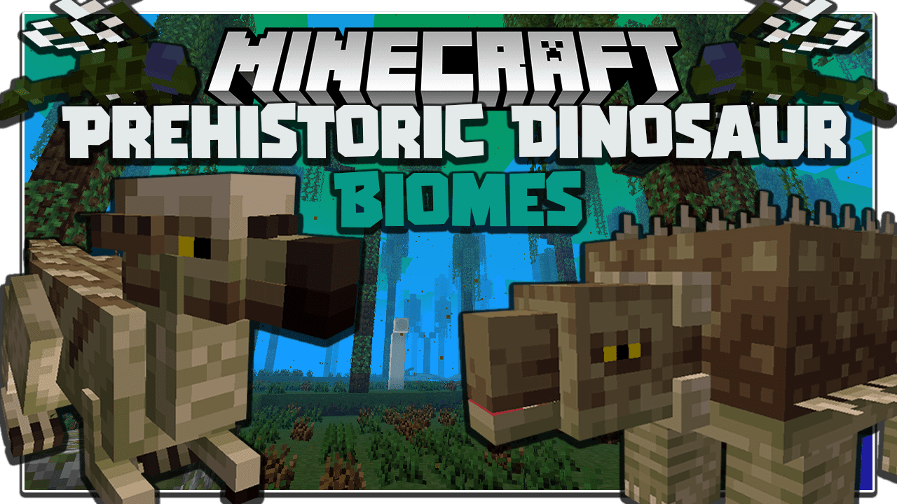 Prehistoric Dinosaur Biomes Mod (1.17.1, 1.16.5) - Dinosaurs, Dimension 1