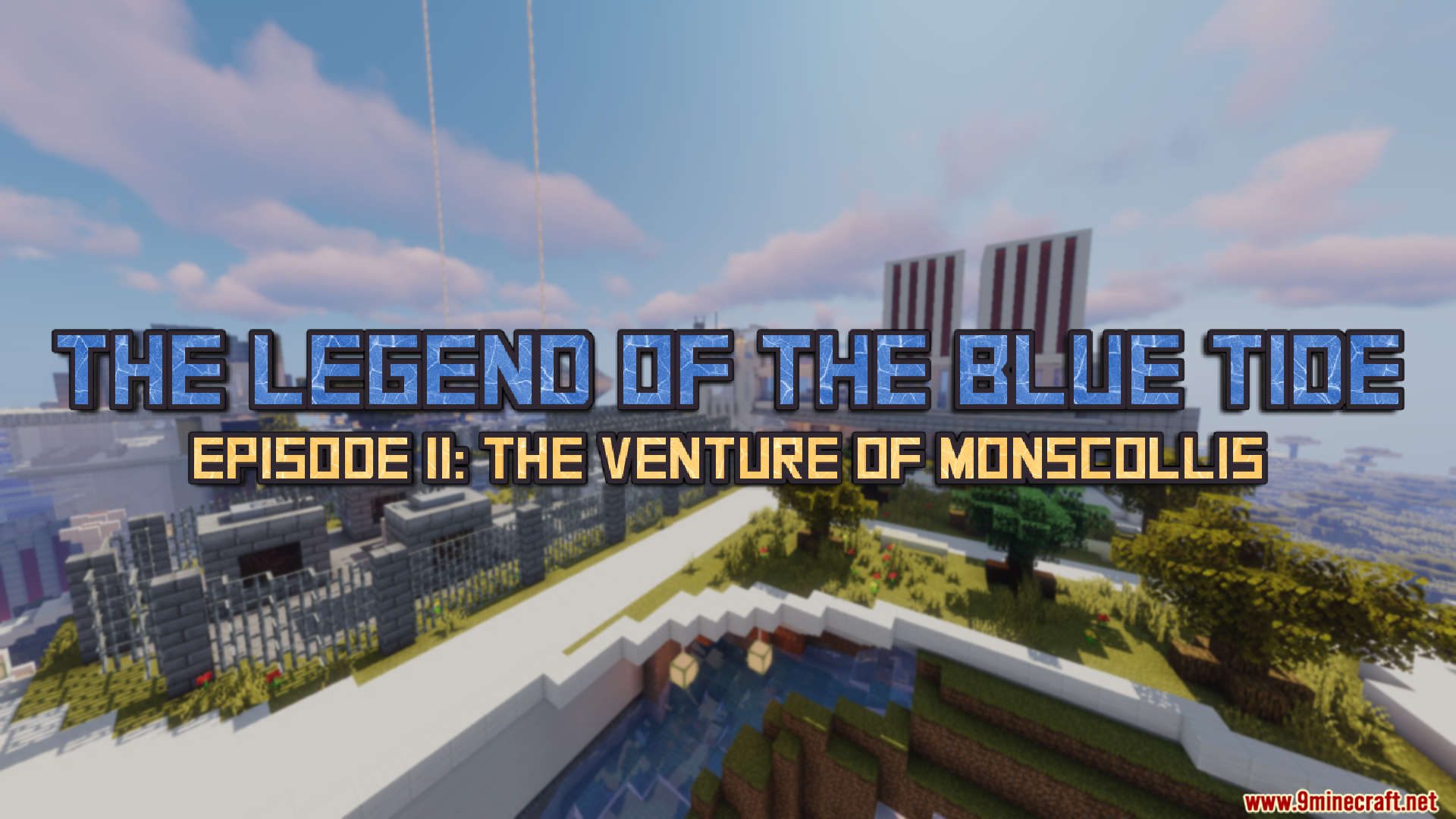 The Legend of the Blue Tide: Episode 2 Map (1.20.4, 1.19.4) for Minecraft 1