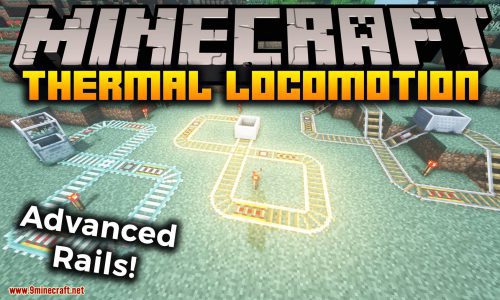 Thermal Locomotion Mod (1.19.2, 1.18.2) – Advanced Rails, Carts Thumbnail