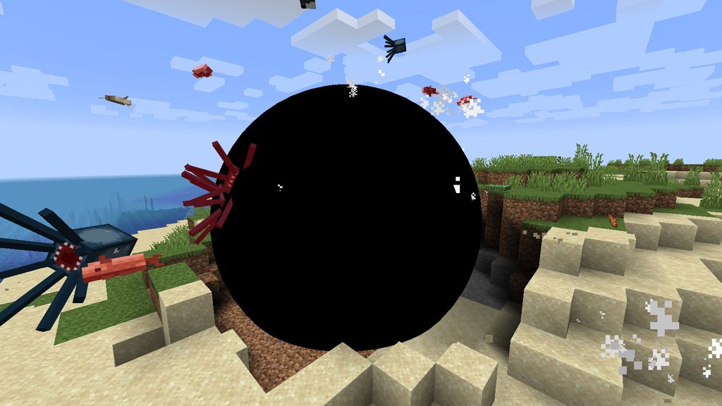 Black Hole Mod 1.16.5 (Destruction, Disaster) 2