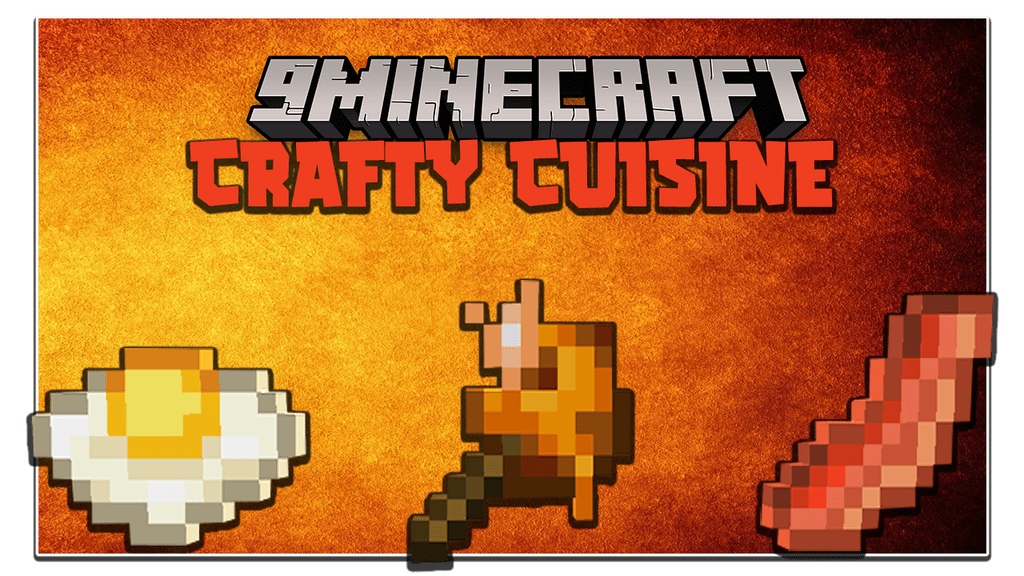 Crafty Cuisine Mod (1.20.1, 1.19.4) - Vanilla Pertained Edibles 1