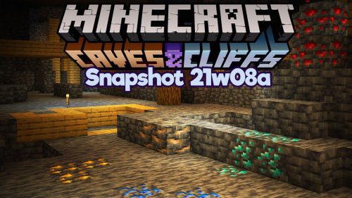 Minecraft 1.17 Snapshot 21w08a (No More Easy Diamonds?) Thumbnail