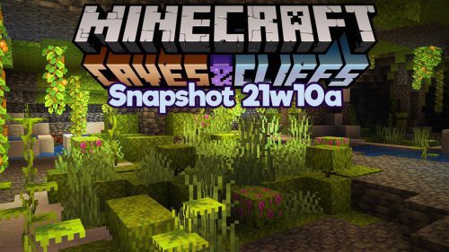 Minecraft 1.17 Snapshot 21w10a (Exploring Lush Caves in Survival) Thumbnail