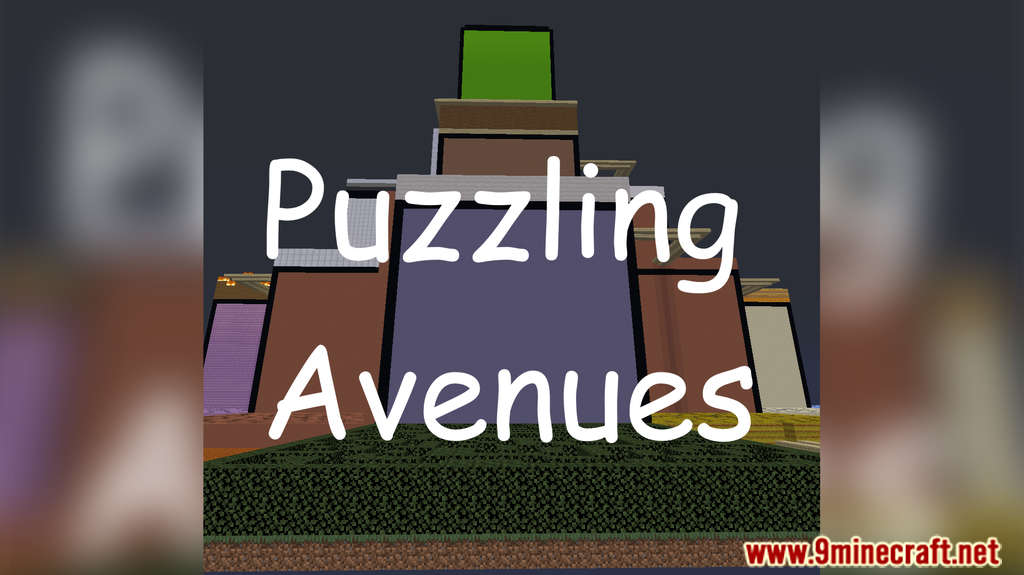 Puzzling Avenues Map (1.20.4, 1.19.4) for Minecraft 1