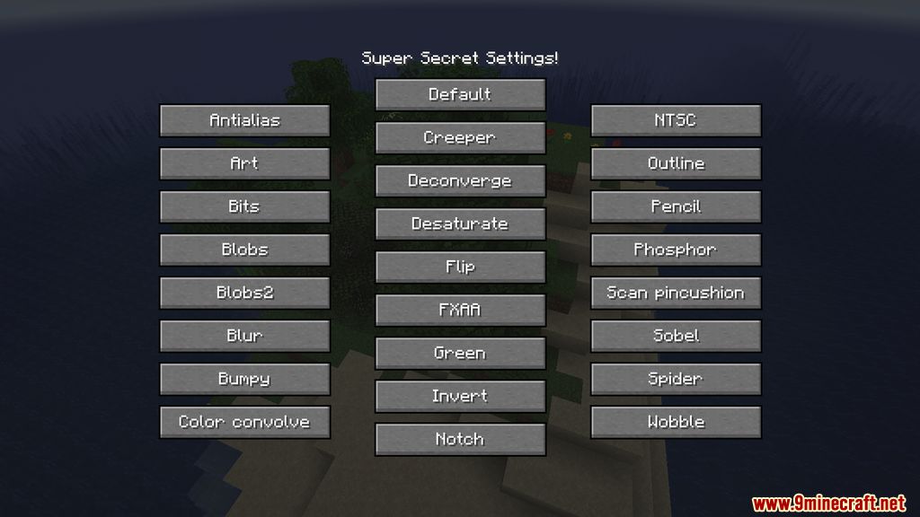 Super Secret Settings Mod (1.20.1, 1.19) - Graphic 2