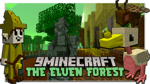 The Elven Forest Mod 1.12.2 (Dimension, Dark) Thumbnail